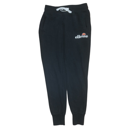 Ellesse Womens Black UK 8 Jogger Sweatpants Cotton Blend Casual