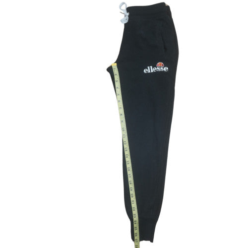 Ellesse Womens Black UK 8 Jogger Sweatpants Cotton Blend Casual