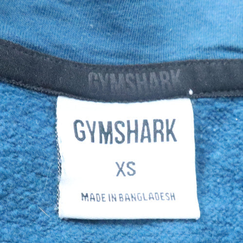 Gymshark Men’s Blue XS Pullover Fleece Hoodie Sweatshirt