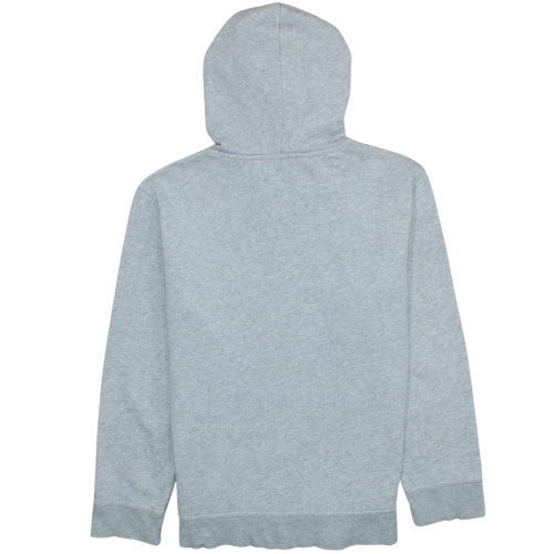 GAP Boys Grey Pullover Hoodie Size 14-16 Years Fleece Logo Sweatshirt