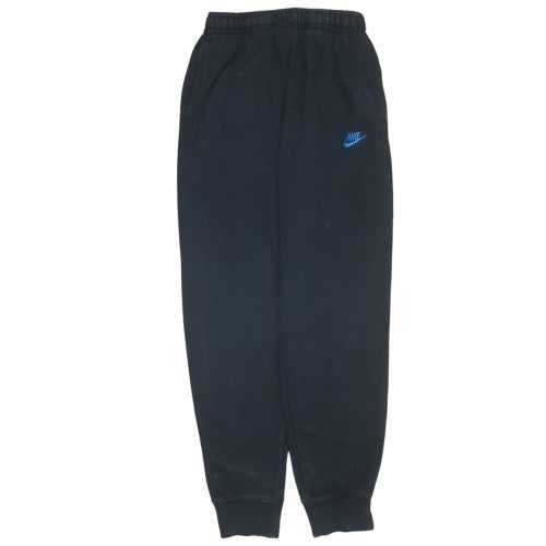 Nike Men's Black Small Sweatpants Regular Fit Fleece Joggers