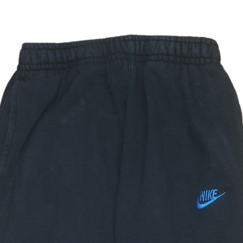 Nike Men's Black Small Sweatpants Regular Fit Fleece Joggers