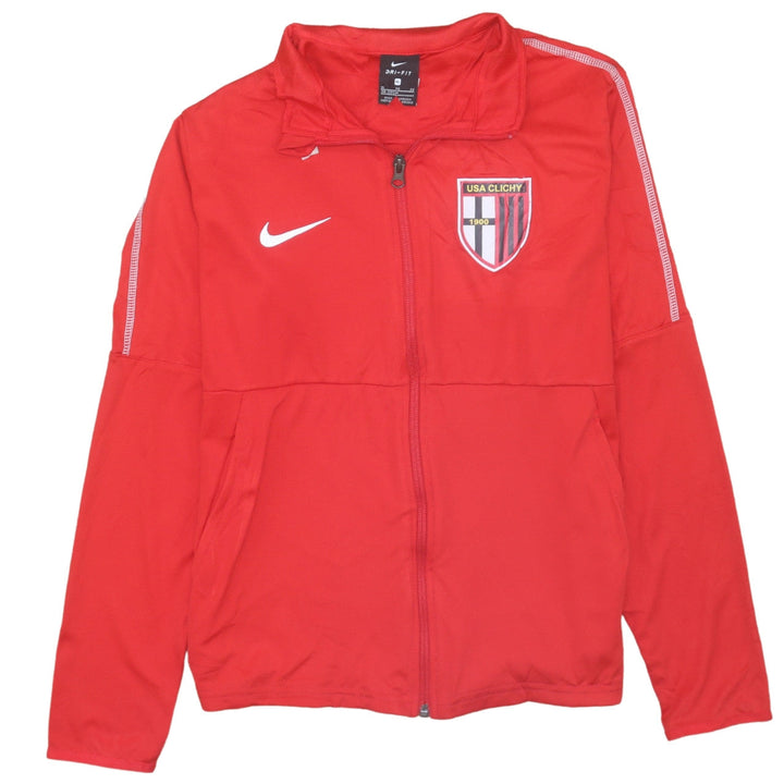 Nike Boys Red Dri-Fit Full Zip Football Sweatshirt XL