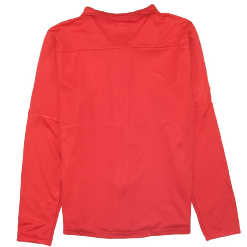 Nike Boys Red Dri-Fit Full Zip Football Sweatshirt XL