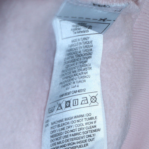 Adidas Women Pink Pullover Hoodie XL Hooded Sweatshirt Casual