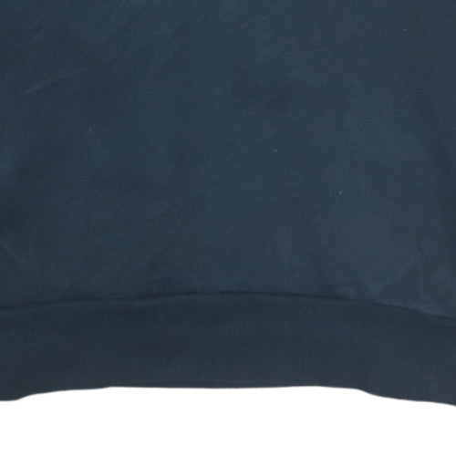 Puma Mens Black Crew Neck Pullover Sweatshirt Size L