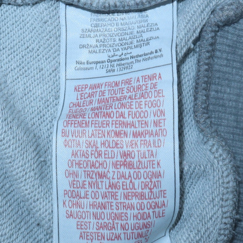 Nike Womens Grey Full Zip Hoodie Size M 10/12 with Pockets