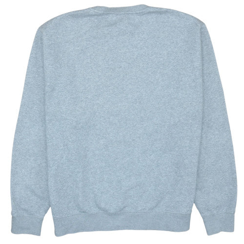 Nike Men's Grey Crew Neck Pullover Sweatshirt Size L