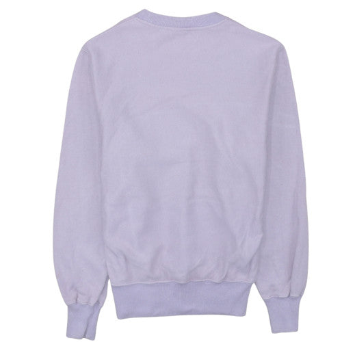 Champion Women's Lilac Small Reverse Weave Crew Neck Pullover Sweatshirt