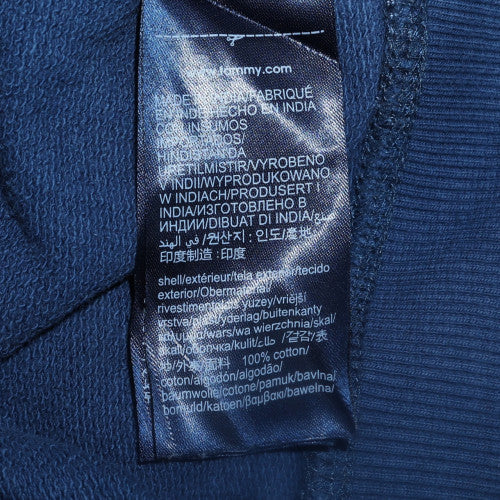 Tommy Hilfiger Womens Blue XS Crew Neck Pullover Sweatshirt