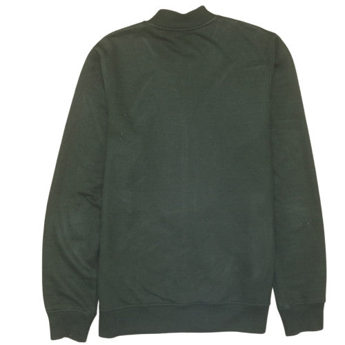 Dickies Men's Green Full Zip Sweatshirt Medium Classic Fleece Jacket