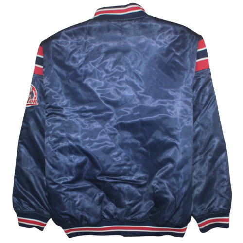 Colosseum Athletics Mens Blue 2XL Varsity Baseball Jacket