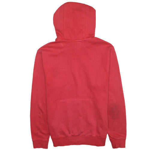 Nike Men's Red Pullover Hoodie Small Classic Logo