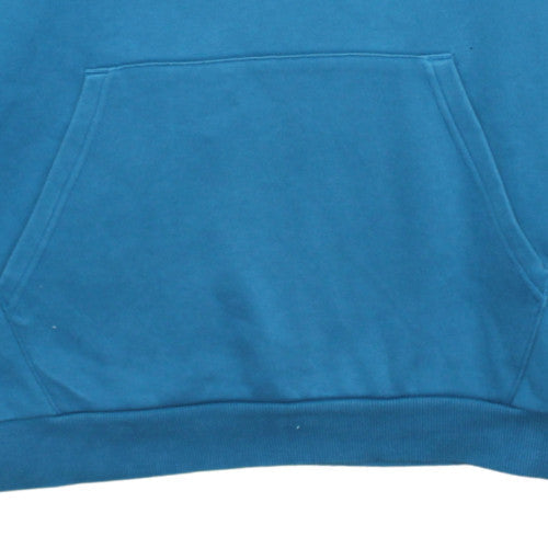 Puma Men's Blue XL Pullover Hoodie with Logo Front Pocket