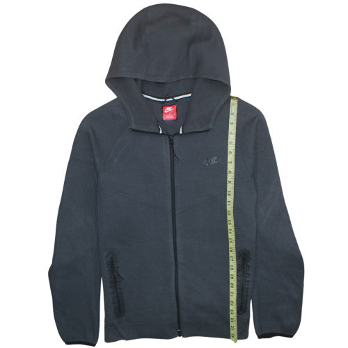 Nike Men's Black Full Zip Hoodie Size L Fleece Jacket