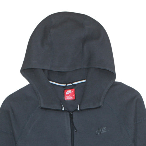 Nike Men's Black Full Zip Hoodie Size L Fleece Jacket