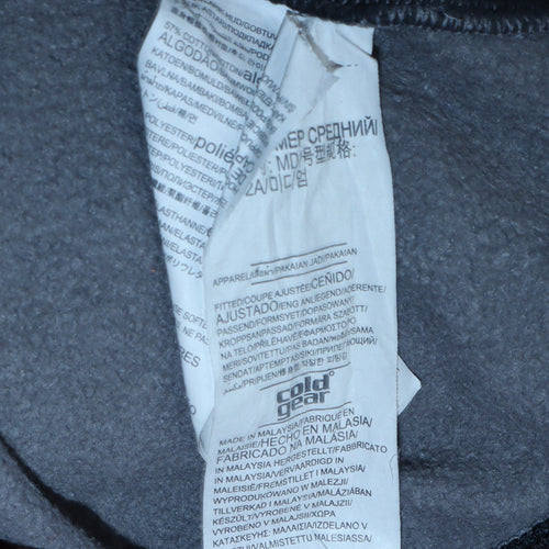 Under Armour Men's Grey 1/2 Zip ColdGear Hoodie Size M