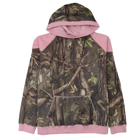 Master Sportswoman Women's Pink Camouflage Pullover Hoodie XL Fleece Outdoor Gear