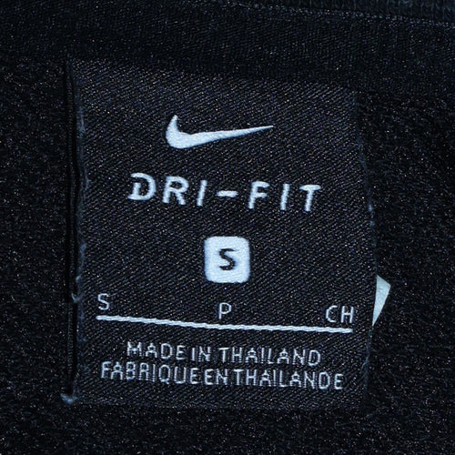 Nike Women Black Dri-Fit Pullover Sweatshirt Size S Crew Neck