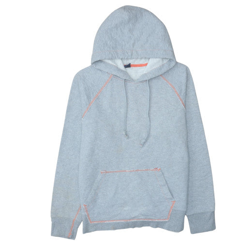 GAP Men Grey Pullover Hoodie M Fleece Long Sleeve Casual