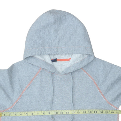 GAP Men Grey Pullover Hoodie M Fleece Long Sleeve Casual