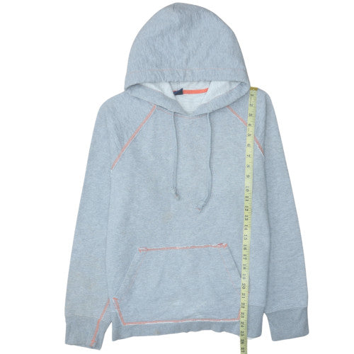GAP Men Grey Pullover Hoodie M Fleece Long Sleeve Casual