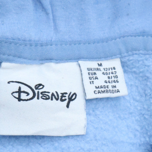 Disney Women's Blue Mickey Mouse Pullover Hoodie Size M 12/14