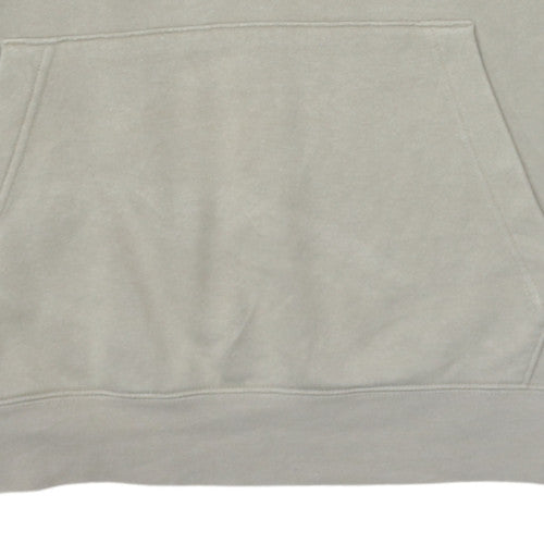 Nike Men's Beige Pullover Hoodie L Fleece Logo Sportswear