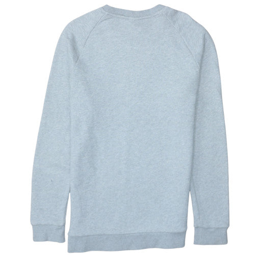 adidas Men's Grey Crew Neck Pullover Sweatshirt Size M