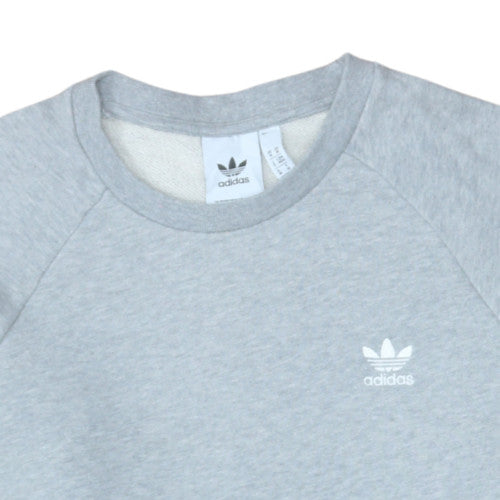 adidas Men's Grey Crew Neck Pullover Sweatshirt Size M