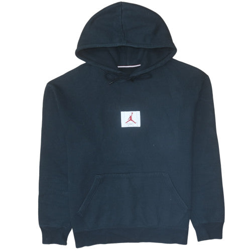 Jordan Men's Black Pullover Hoodie XL Regular Fit Fleece Sportswear