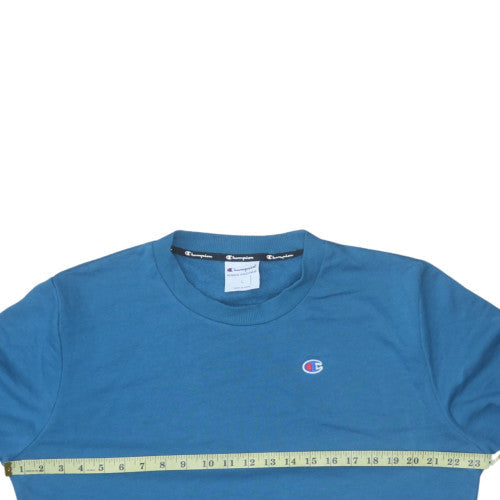 Champion Men's Blue Pullover Crew Neck Sweatshirt Size L
