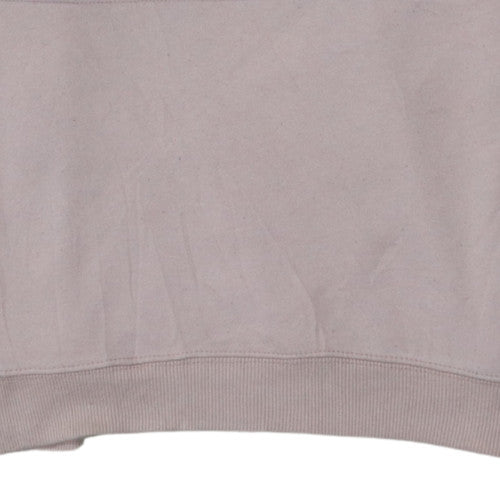 Fila Womens Pink Crew Neck Pullover Sweatshirt Size M Cotton Logo Print