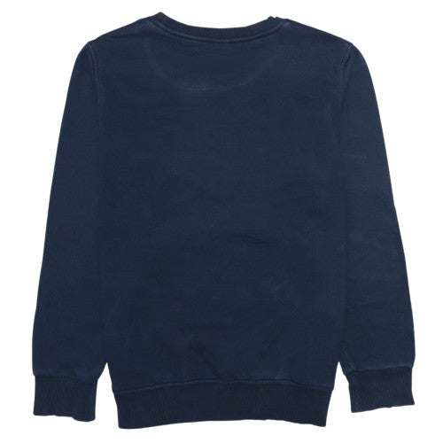 Tommy Hilfiger Mens Blue 2XL Pullover Sweatshirt Logo Crew Neck