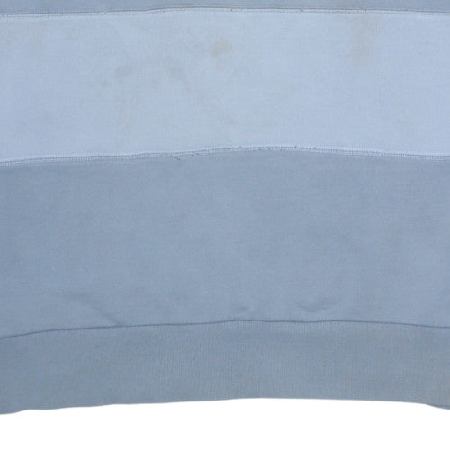 Nike Men's Blue XL Pullover Striped Crew Neck Sweatshirt