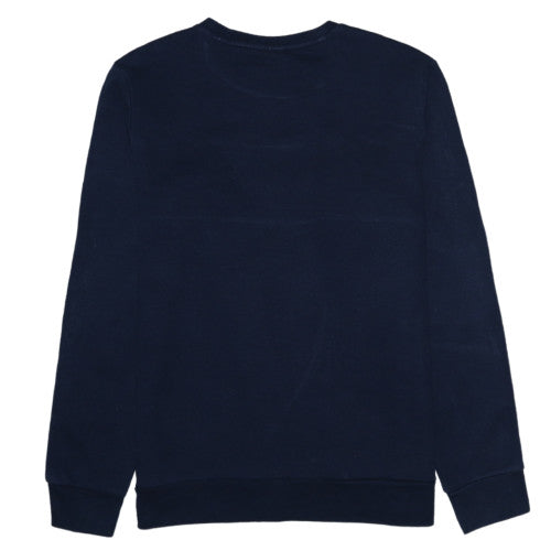 Champion Boys Navy Red Colourblock Sweatshirt XL 13-14 Yrs Crew Neck Fleece
