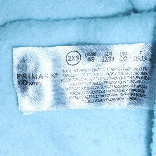 Disney Primark Women Light Blue Stitch Sweatshirt 2XS Pullover