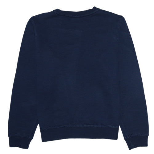 Nike Girls Blue 12-13 Years Pullover Fleece Sweatshirt