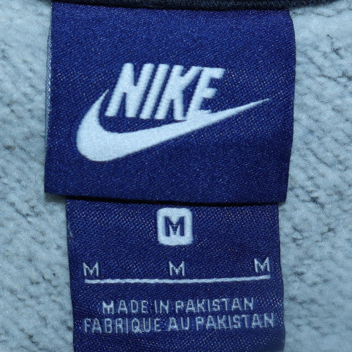 Nike Men Blue Crew Neck Pullover Sweatshirt Size M