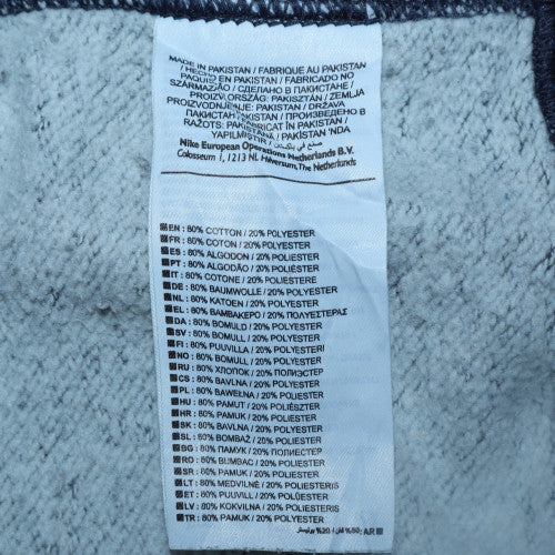 Nike Men Blue Crew Neck Pullover Sweatshirt Size M