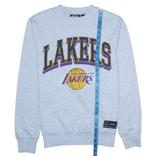 Primark NBA Los Angeles Lakers Grey Sweatshirt Mens S Regular Fit