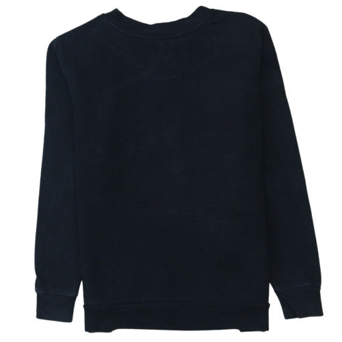 Calvin Klein Jeans Men's Black XS Cotton Logo Pullover Sweatshirt