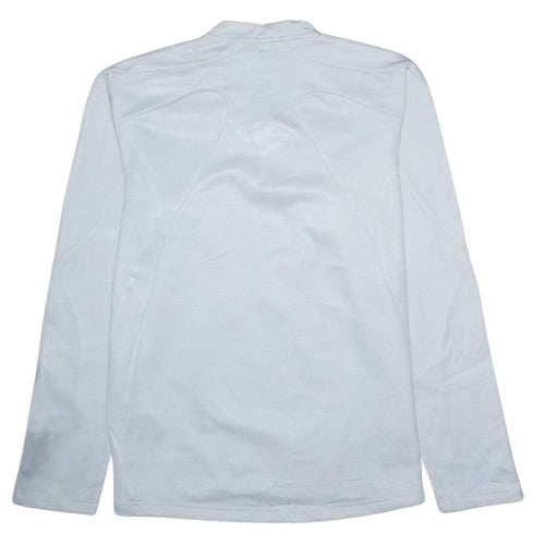 Adidas Men's White V-Neck ClimaWarm Pullover Sweatshirt Size M