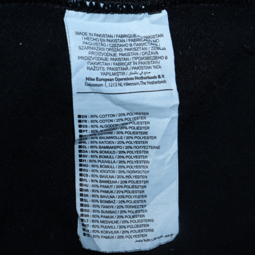 Nike Men's Black Small Pullover Crew Neck Fleece Sweatshirt