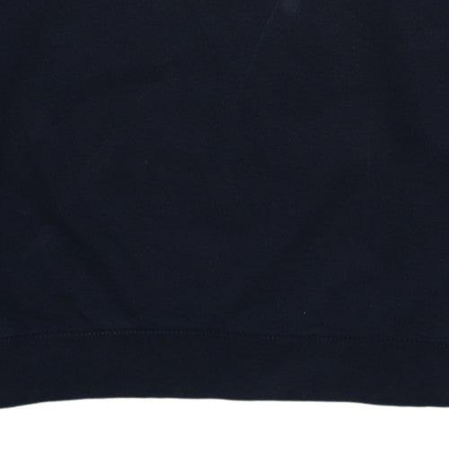 Nike Men's Black Small Pullover Crew Neck Fleece Sweatshirt