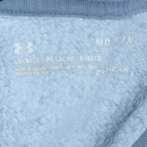 Under Armour Men’s Grey Pullover Hoodie M Graphic Fleece