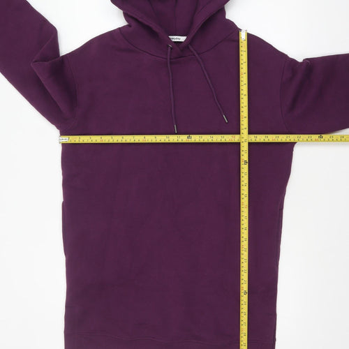 Everyday Women Purple Size 8 Pullover Hoodie Cotton Blend Casual
