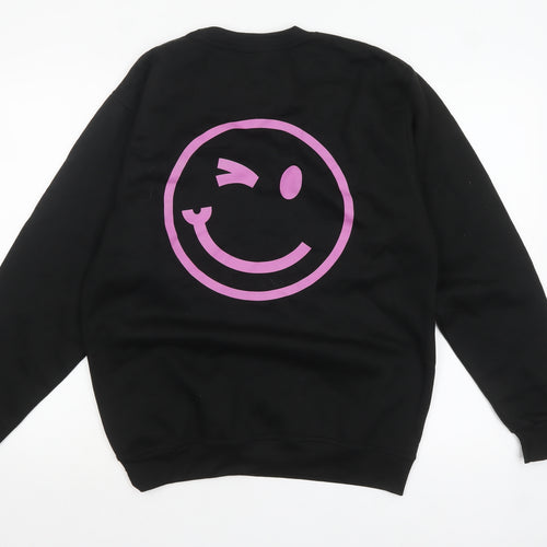 Pro RTX Men's Black Graphic Print Pullover Sweatshirt M
