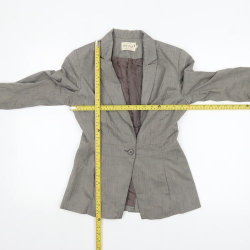 Reiss Essentials Women’s Grey Single-Breasted Suit Jacket UK 6