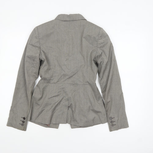 Reiss Essentials Women’s Grey Single-Breasted Suit Jacket UK 6